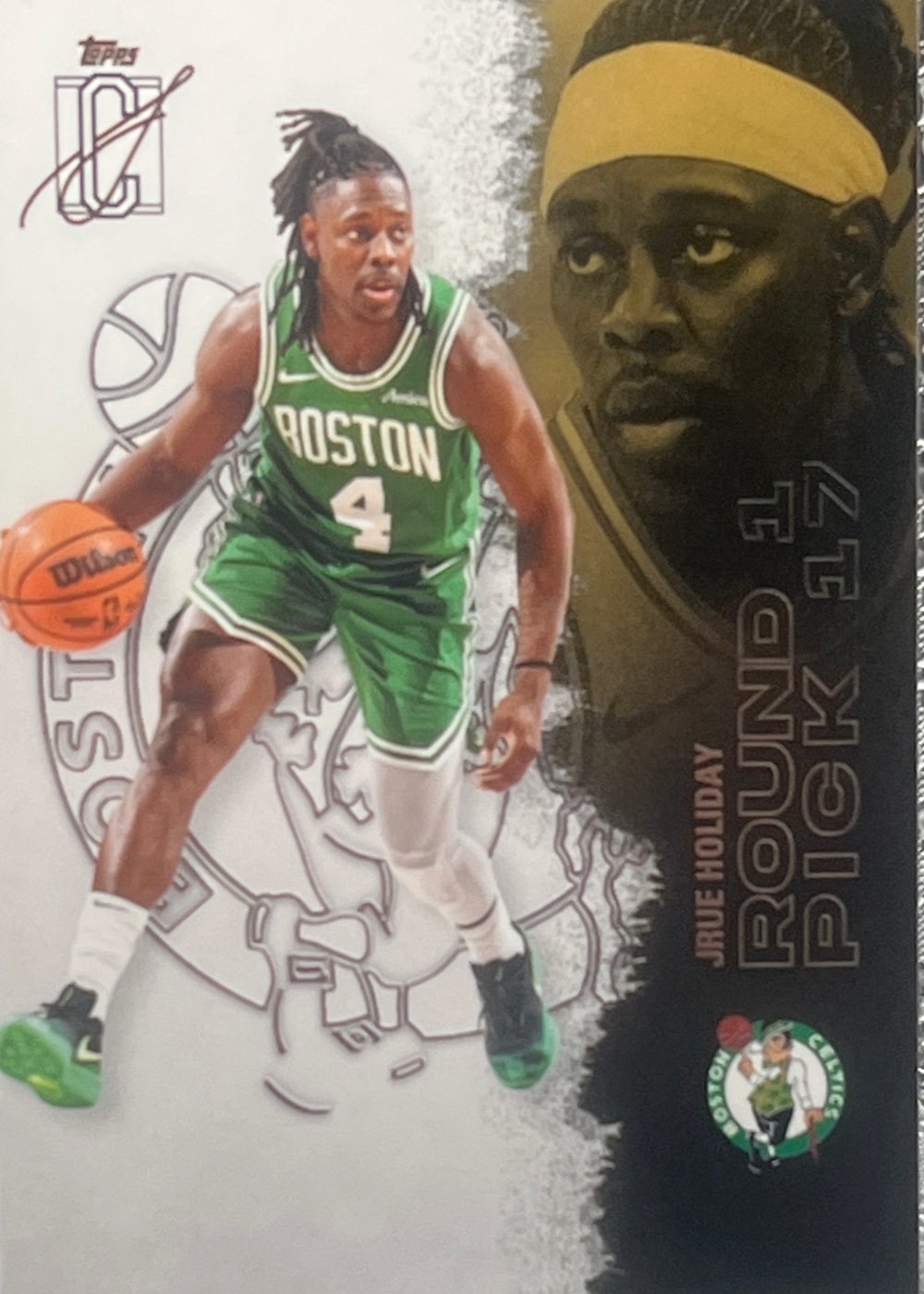 Jrue Holiday #20 — front